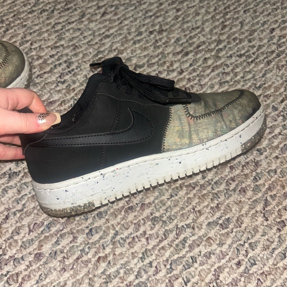Nike Air Force 1 Crater 'Black Photon Dust' Men’s Shoes Size 7.5 RARE